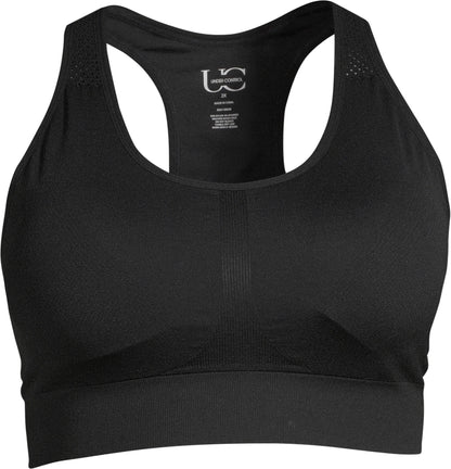 Women'S plus Size Sports Bra High Support Seamless Racerback