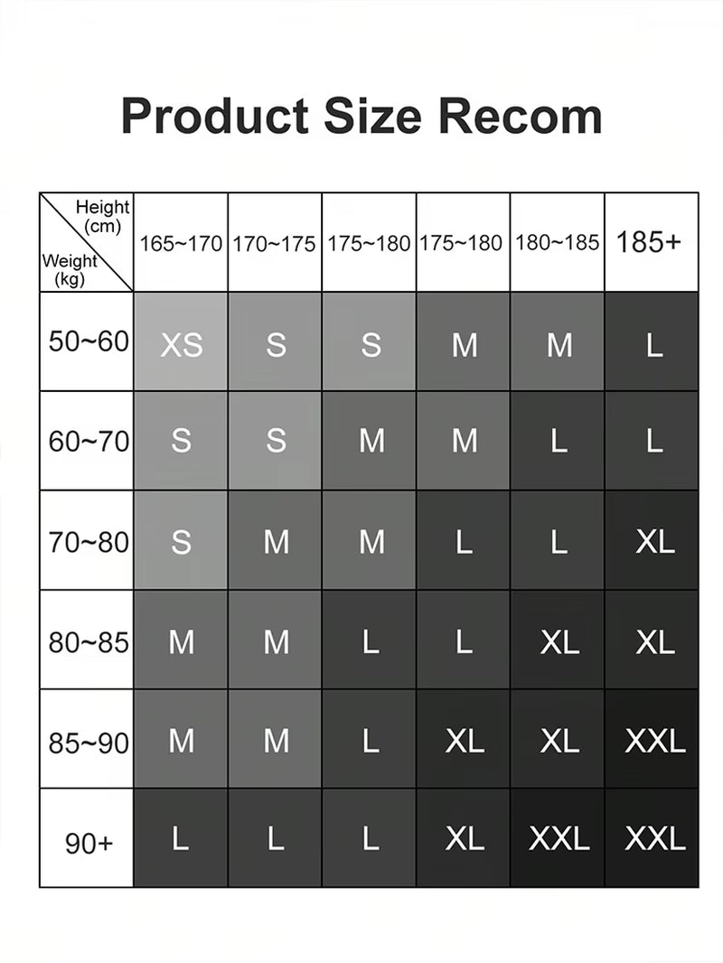 Size chart for women's ultralight quick-dry sport T-shirt showing height and weight ranges with XS–XXL.